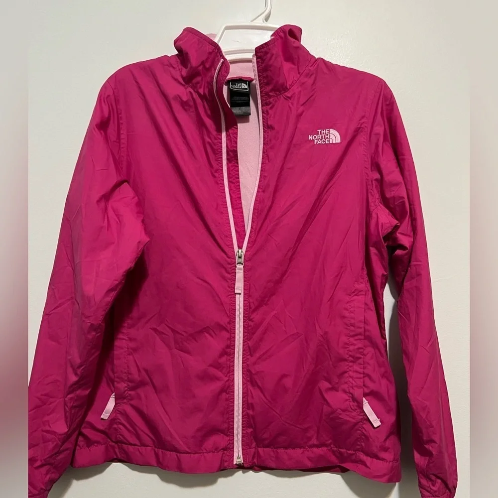The North Face Full Zip Jacket  Pink v3.